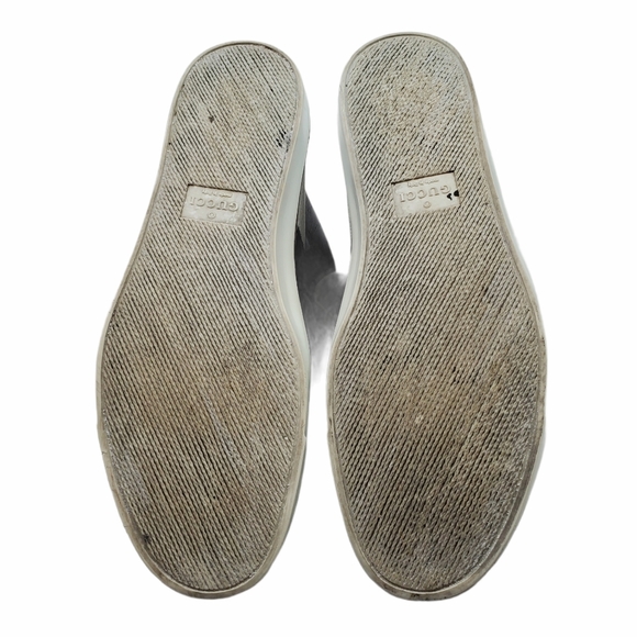 Gucci Men Leather Lace Up Sneaker - Picture 9 of 13